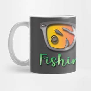 Fishing Life Sunglasses Mug